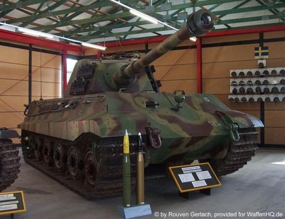 Der Knigstiger war der schwerste aber auch am besten bewaffnete Kampfpanzer des zweiten Weltkrieges.